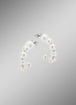 Elegante Creolen mit S&uuml;&szlig;wasser-Zuchtperlen 