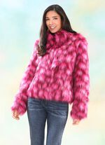 Kurzjacke mit hohem Kuschelfaktor 