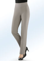 Hose in eleganter Schnittführung TAUPE