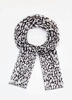 Schal mit Fantasiedessin 