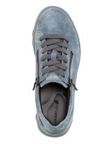 Waldl&auml;ufer Schn&uuml;rschuh aus weichem Veloursleder 