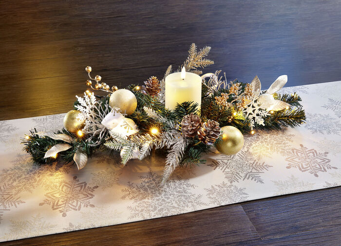 Beleuchteter Tischaufleger mit Timerfunktion 