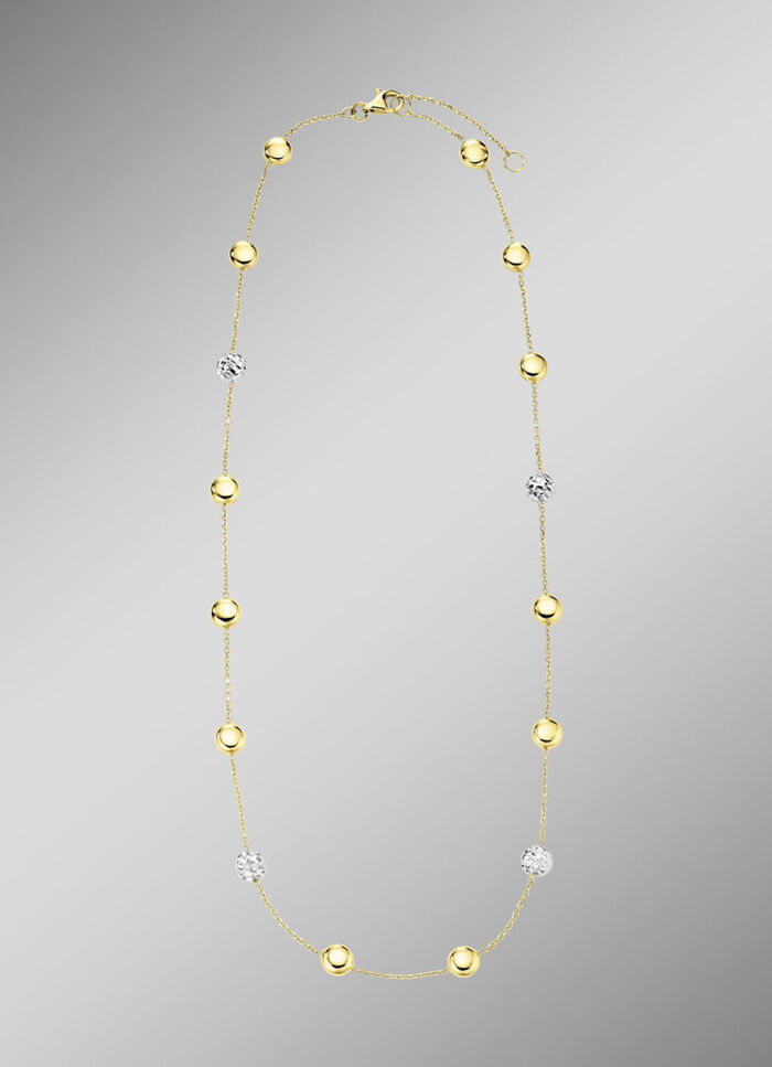 Wundersch&ouml;ne Anker-Halskette in Bicolor 