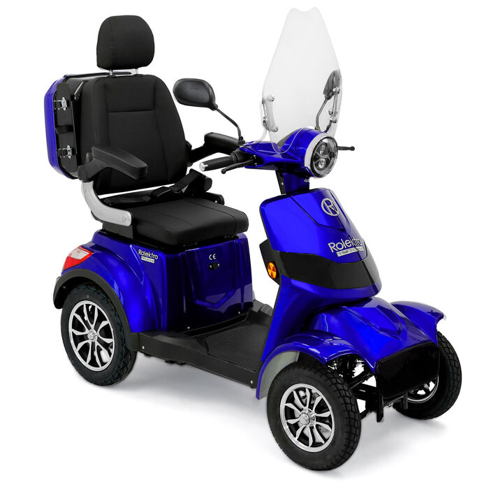Rolektro Akku-Quad - Nachhaltig, mobil unterwegs BLAU