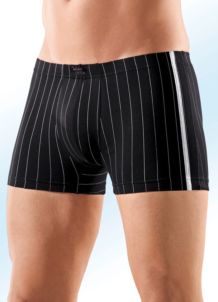 Viererpack Pants, gestreift 