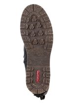 Rieker Stiefel in Knitteroptik SCHWARZ-GRAU