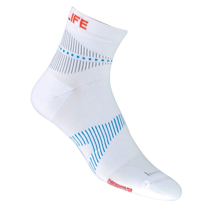 Neurosocks Athletic mit Soft-Touch Saum WEISS