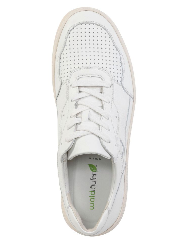 Waldl&auml;ufer Schn&uuml;rschuh aus genarbtem Nappaleder 