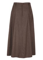 Rock mit schm&uuml;ckender Zierknopfblende 